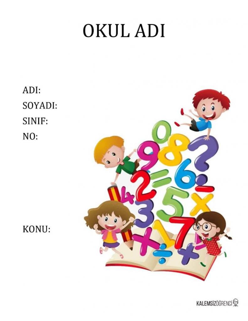 Matematik proje kapağı 7. sınıf